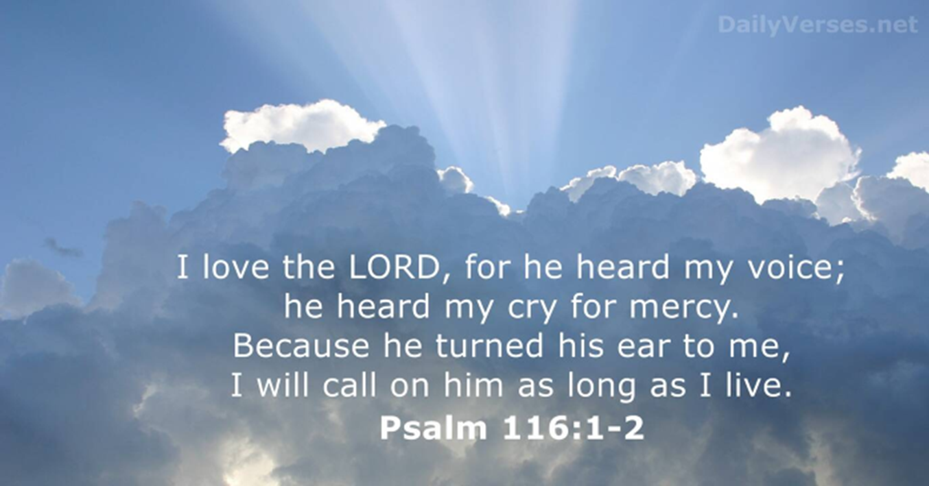 Why We Love The Lord
